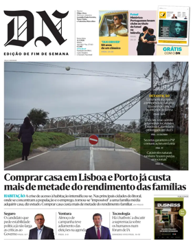 Cover of Diario de Noticias