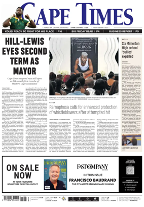 Cover of Cape Times