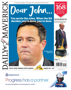 Cover of Daily Maverick