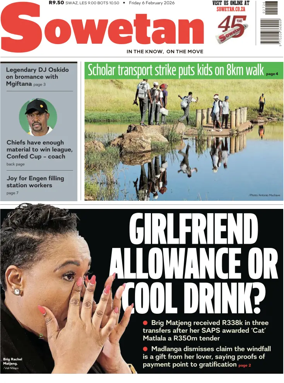 Cover of Sowetan