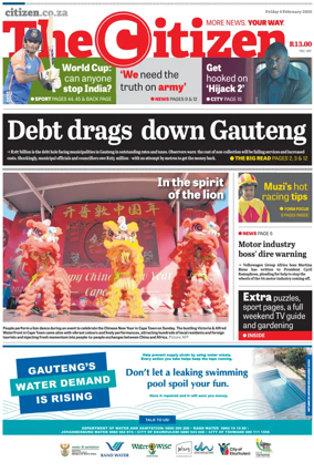 Cover of The Citizen (Gauteng)