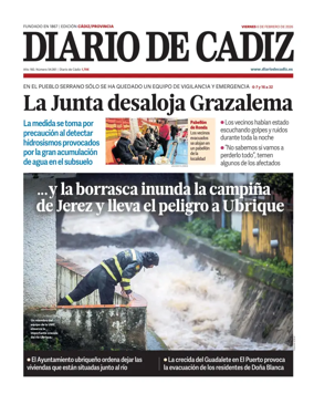 Cover of Diario de Cadiz