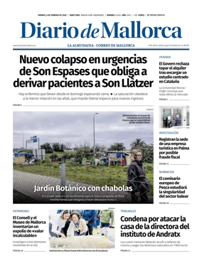 Cover of Diario de Mallorca