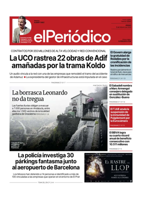 Cover of El Periodico - Castellano