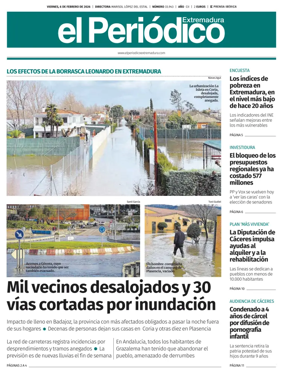 Cover of El Periodico Extremadura