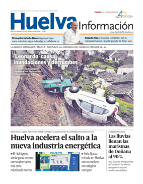 Cover of Huelva Informacion