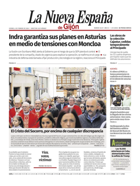 Cover of La Nueva Espana (Gijon)