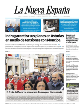 Cover of La Nueva Espana (Oviedo)