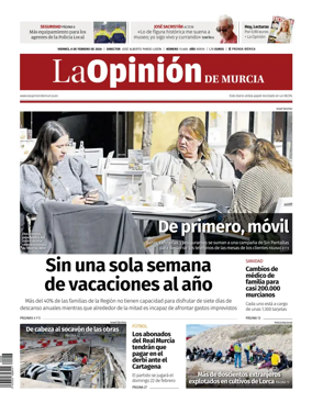 Cover of La Opinion de Murcia