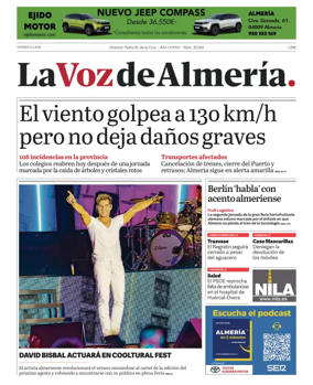 Cover of La Voz de Almeria