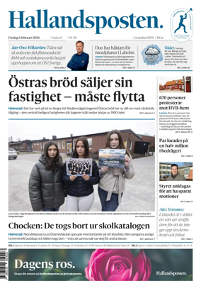 Cover of Hallandsposten