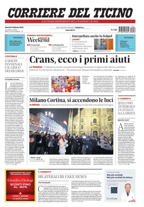 Cover of Corriere del Ticino