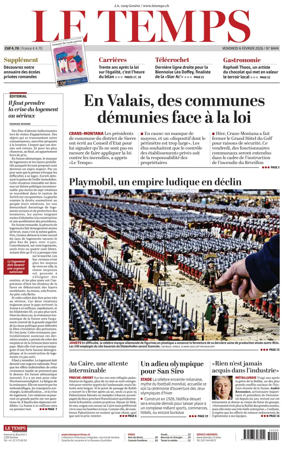 Cover of Le Temps
