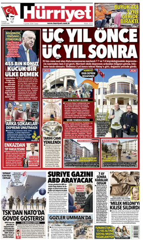 Cover of Hurriyet
