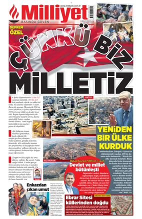 Cover of Milliyet