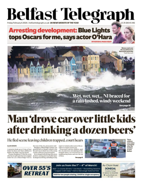 Cover of Belfast Telegraph