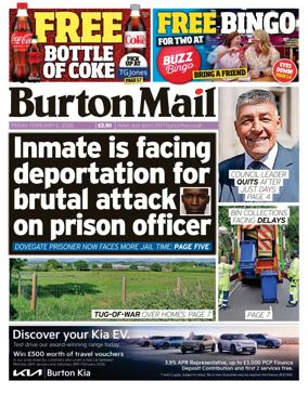 Cover of Burton Mail