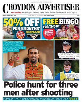 Cover of Croydon Advertiser