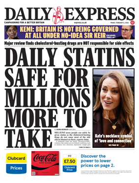 Cover of Daily Express