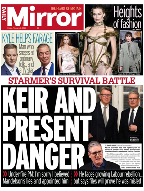 Cover of Daily Mirror