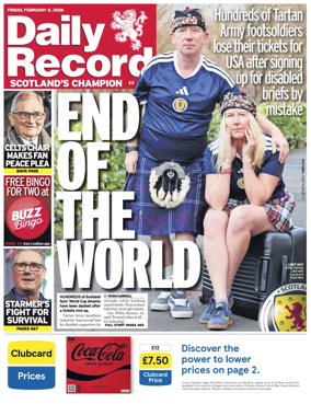 Cover of Daily Record