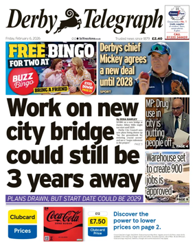 Cover of Derby Telegraph