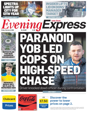 Cover of Evening Express