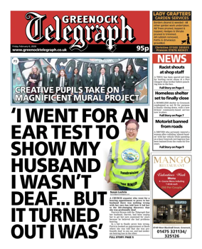 Cover of Greenock Telegraph