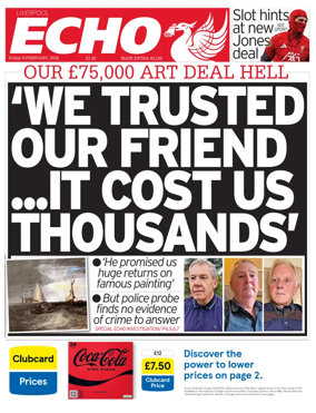 Cover of Liverpool Echo