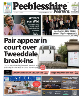 Cover of Peebleshire News