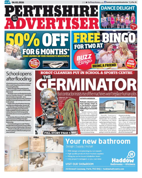 Cover of Perthshire Advertiser