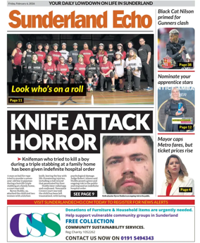 Cover of Sunderland Echo