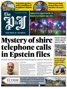 Cover of The Press and Journal (Aberdeen and Aberdeenshire)