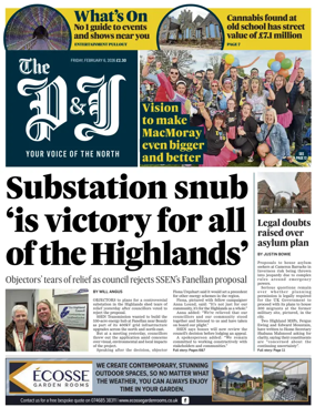 Cover of The Press and Journal (Inverness Highlands and Islands)