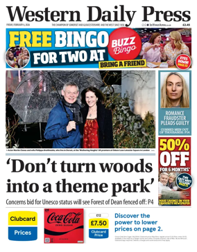 Cover of Western Daily Press