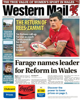 Cover of Western Mail