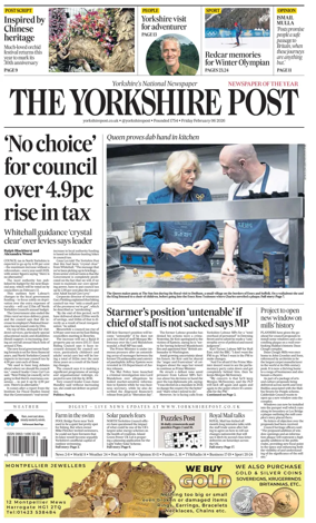 Cover of Yorkshire Post