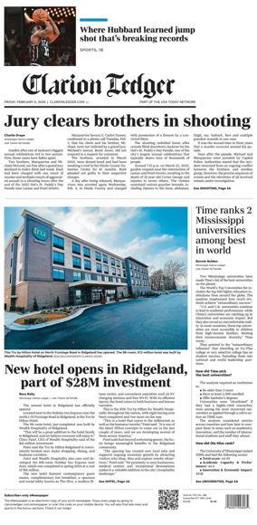 Cover of Clarion Ledger