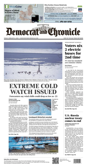 Cover of Democrat and Chronicle