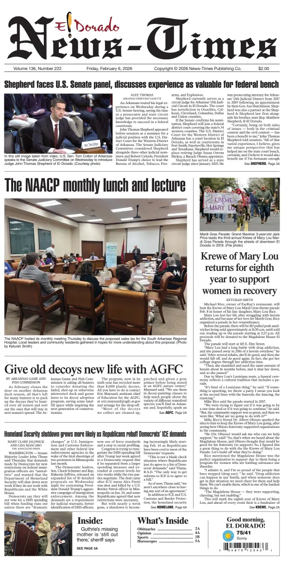 Cover of El Dorado News-Times (VCID - Camden News)