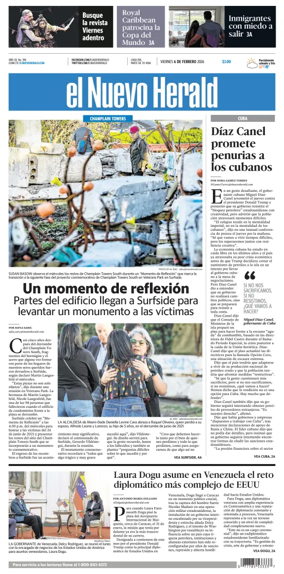 Cover of El Nuevo Herald
