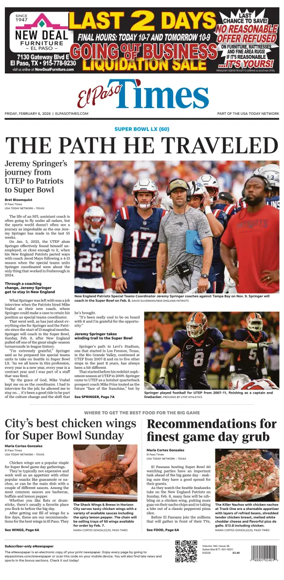 Cover of El Paso Times