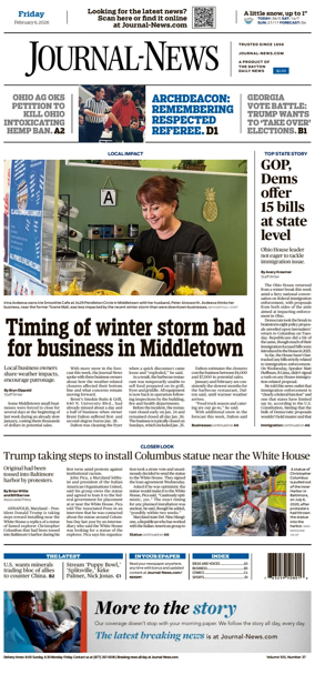 Cover of Hamilton Journal News