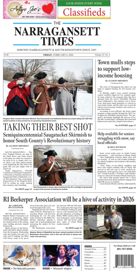 Cover of Narragansett Times