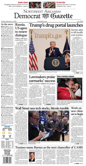 Cover of Northwest Arkansas Democrat-Gazette