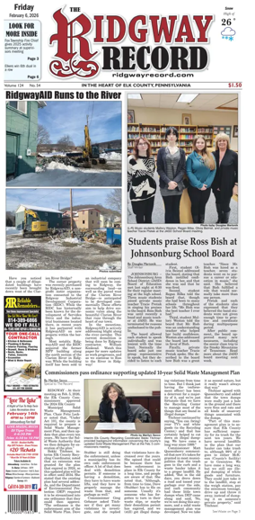 Cover of Ridgway Record