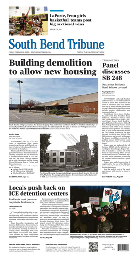 Cover of South Bend Tribune