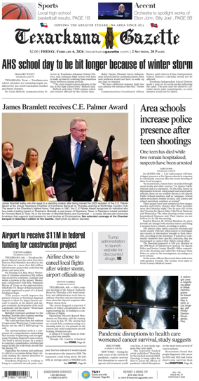 Cover of Texarkana Gazette