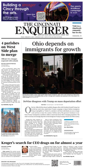 Cover of The Cincinnati Enquirer