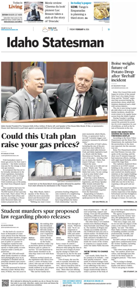 Cover of The Idaho Statesman
